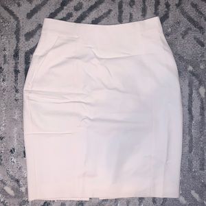 White Pencil Skirt